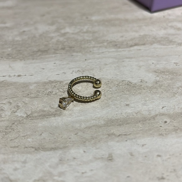 Melinda Maria Jupiter Ear Cuff Gold - Picture 3 of 7